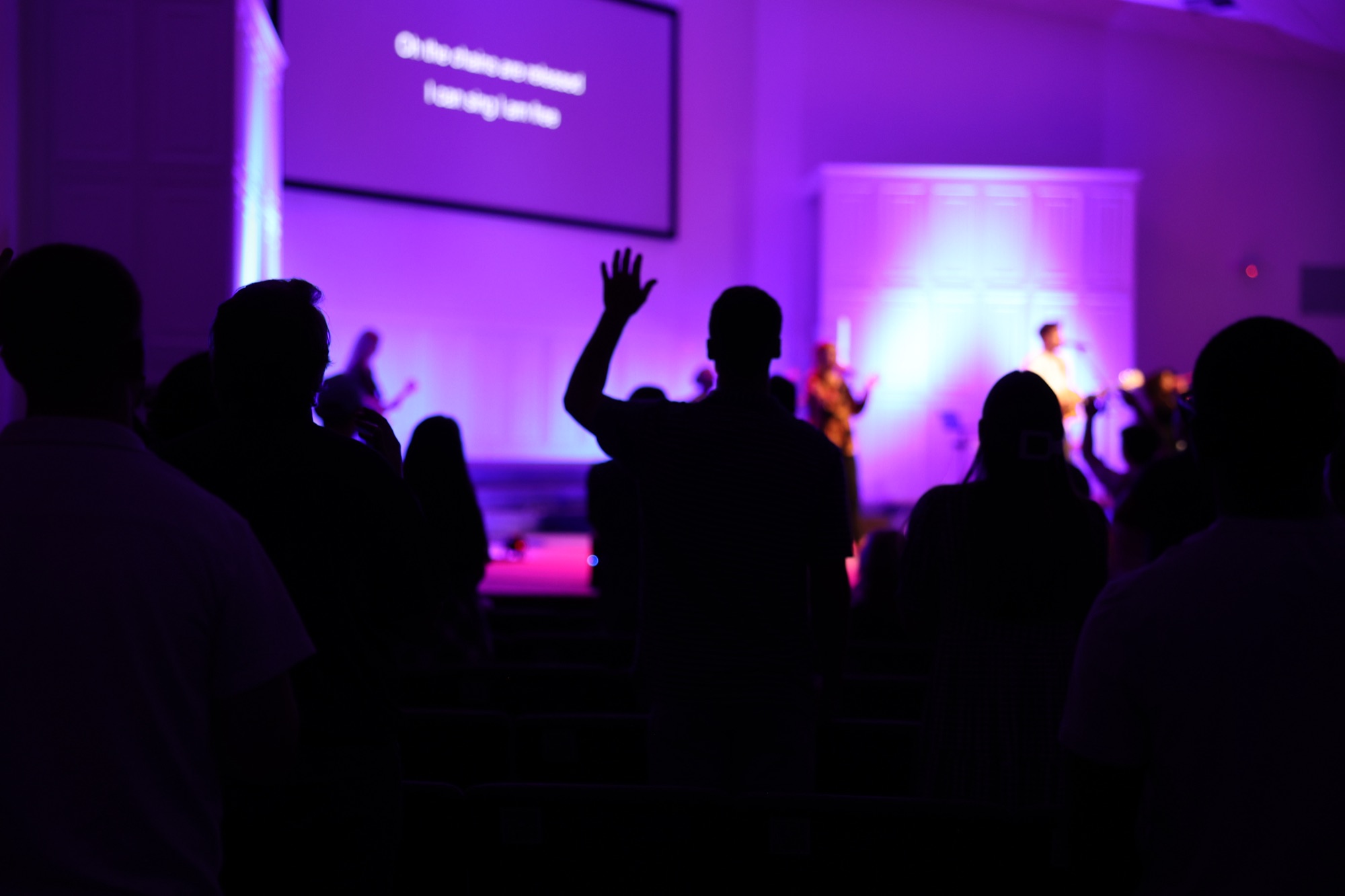 Salt Church gathered together on a Sunday